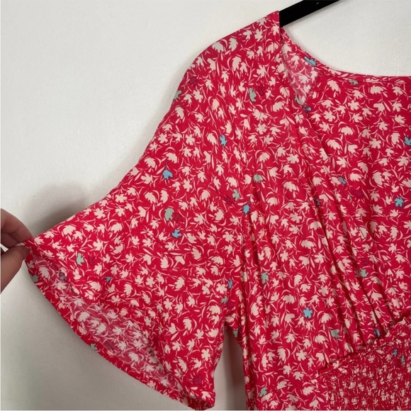 Free People In Full Bloom Floral Midi Dress - Picture 6 of 11